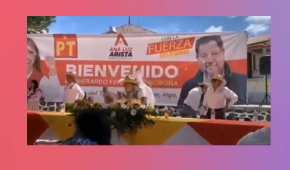 Nuevamente, ciudadanos de Hidalgo, lanzaron huevos al diputado Gerardo Fernández Noroña