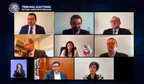 El TEPJF sesionó este martes sobre la encuesta relacionada por el INE para elegir a la dirigencia de Morena