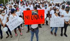 Habitantes de Jamapa, Veracruz, protestan tras el secuestro y asesinato de su alcaldesa