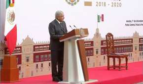 el Presidente de México da un informe por sus dos años de administración