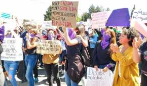 El 28 de febrero del 2020, estudiantes de diversas facultades, marcharon contra del abuso a las mujeres