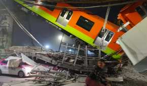 El accidente se registró la noche de este lunes en la estación Olivos