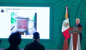 El presidente solicitó en un carta diplomática a EU explique el financiamiento que recibe Mexicanos Contra la Corrupción