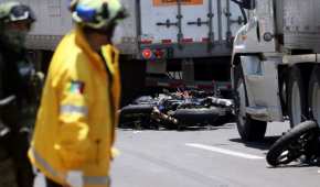 El domingo pasado motociclistas fallecieron en la carretera México - Cuernavaca