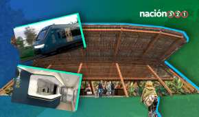 El diseño arquitectónico de la estación de Nuevo Xcán fue elaborado por el Taller Gabriela Carrillo y Biopolis