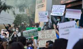 López Obrador se pronunció a favor de su derecho a manifestarse