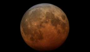 La "Luna de sangre" será visible en Norteamérica, África, Europa y Sudamérica