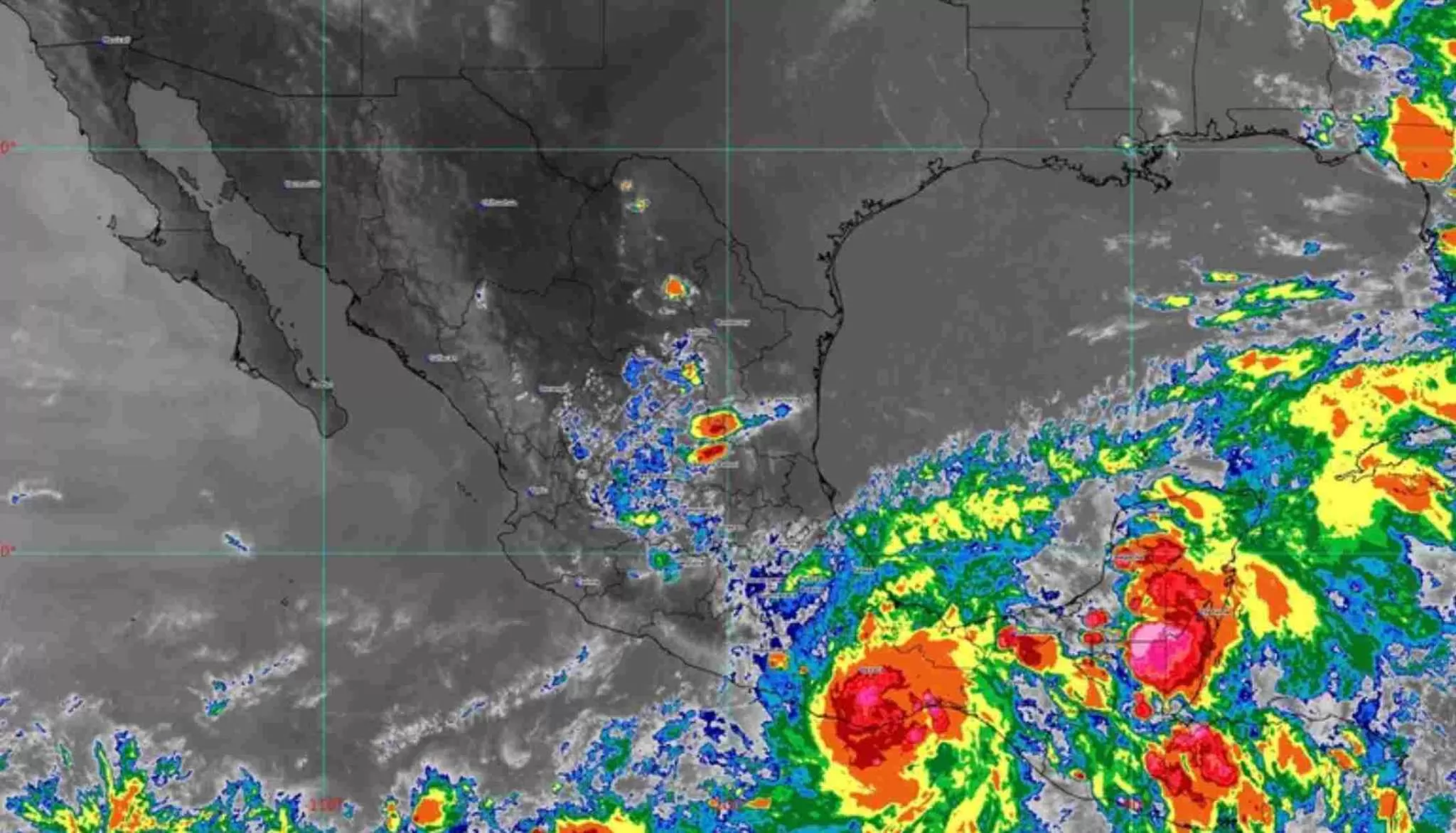 Conagua Satelite En Vivo Por Internet Agatha' Pierde Fuerza Y Avanza Como Huracán Categoría 1