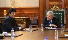 El presidente López Obrador invitó al exmandatario de Bolivia a México como invitado de honor