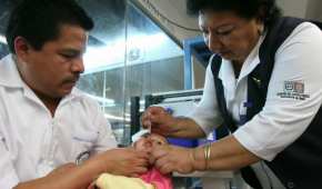 La dependencia informó que la meta es vacunar a 2.1 niños menores de un año