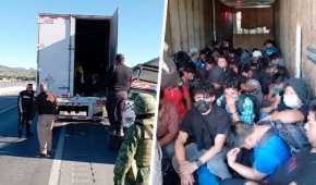 Las autoridades trasladaron a los centroamericanos a la estación migratoria de NL