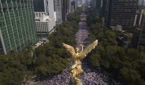 Miles de personas se manifestaron el 13 de noviembre en defensa del INE