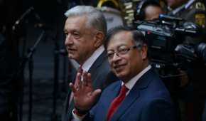 El presidente de Colombia se reunió en Palacio Nacional con Andrés Manuel López Obrador.