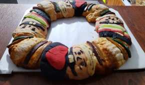 La panadería La Herencia JD lanzó para este 6 de enero la peculiar rosca, también tiene otros diseños de panes creativos.