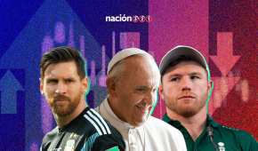Messi, el Papa Francisco y el 'Canelo', son muy populares entre los mexicanos