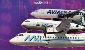 E tan solo 20 años, dos decenas de líneas aéreas mexicanas desaparecieron