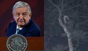 López Obrador realizó un recorrido de supervisión en los tramos 5 y 6 de las obras del Tren Maya