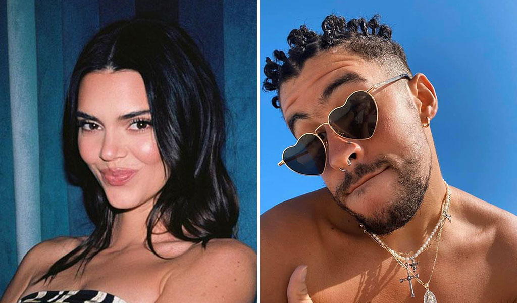 Kendall Jenner y Bad Bunny confirman su relación con un beso