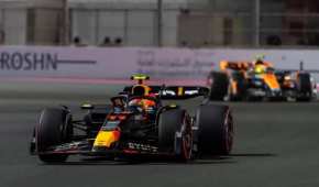 ‘Checo’ Pérez obtuvo en el Circuito de Jeddah la quinta victoria