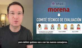 El panista explicó un mecanismo por el cual, presuntamente, los próximos consejeros del INE podrían ser afines a Morena