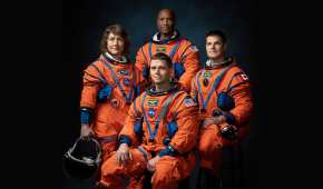 Los tres estadounidenses y un canadiense serán los primeros en volar en la cápsula Orion