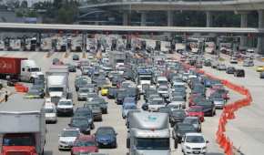 Una de las vialidades con más complicaciones es la autopista México-Cuernavaca
