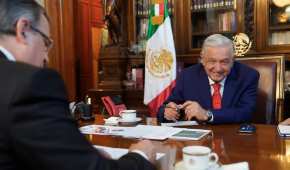 López Obrador detalló que la conversación con Biden duró cerca de una hora