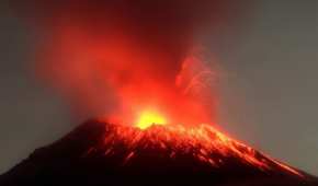 Actualmente el nivel de alerta volcánica del 'Popo' se mantiene en amarillo fase 3