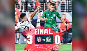 El equipo mexicano perdió 3-0 frente a EU y hubo críticas