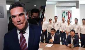 Los militantes del PRI renunciaron por desacuerdos con Alejandro Moreno