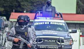 Chiapas ha colocado retenes en la frontera con Guatemala para evitar la violencia