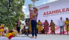 En su gira por Acapulco, Sheinbaum Pardo se reunió con mujeres afroamericanas