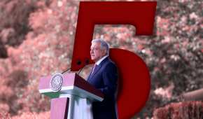 López Obrador festejó en el Zócalo de la CDMX, 5 años de haber ganado las elecciones