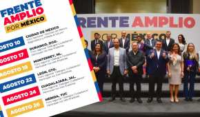 Para el 3 de septiembre se anunciará al representante de la construcción Frente Amplio