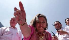 La senadora dijo que por ahora seguirá con sus actividades legislativas