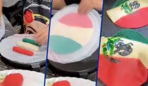 En redes sociales circula un video del alimento con colores de bandera