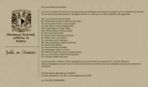 Aquí el listado de aspirantes que publicó la Junta de Gobierno