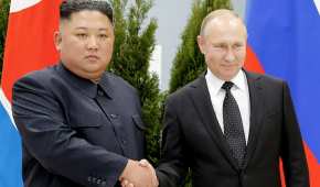 El presiente Vladimir Putin dio la bienvenida al líder norcoreano