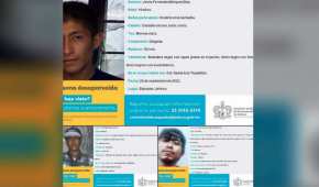 Los jóvenes desaparecidos en Jalisco son trabajadores de la construcción