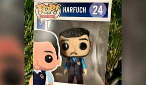 La imagen de Harfuch tiene su uniforme de policía