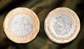 La nueva moneda tiene un peso de 12.67 gramos