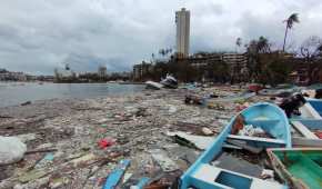 El huracán Otis destruyó al puerto de Acapulco, Guerrero