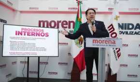 El morenista acusó a la UNAM de estar del lado de Xóchitl Gálvez
