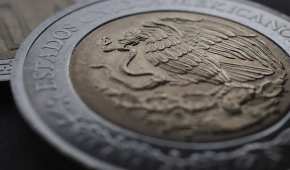 El peso mexicano lleva un avance de 3.5%