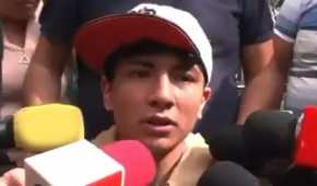 El joven salió del hospital Rubén Leñero, en la CDMX