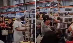 Un video viral muestra una "guerra de los pasteles" en Costco