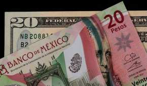 La moneda mexicana tiene una apreciación de 0.29% respecto al cierre del martes