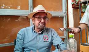 El dirigente de la Liga de Comunidades Agrarias y Sindicatos Campesinos, Evencio Romero Sotelo