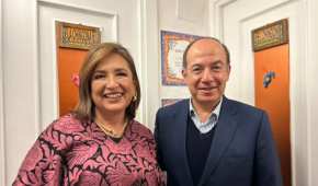 Se encontró este sábado con Felipe Calderón, Madrid