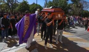 Se realizó una misa a Yanqui Rohtán Gómez Peralta, joven asesinado